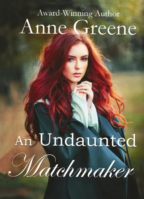 Book cover with woman in nature scene.